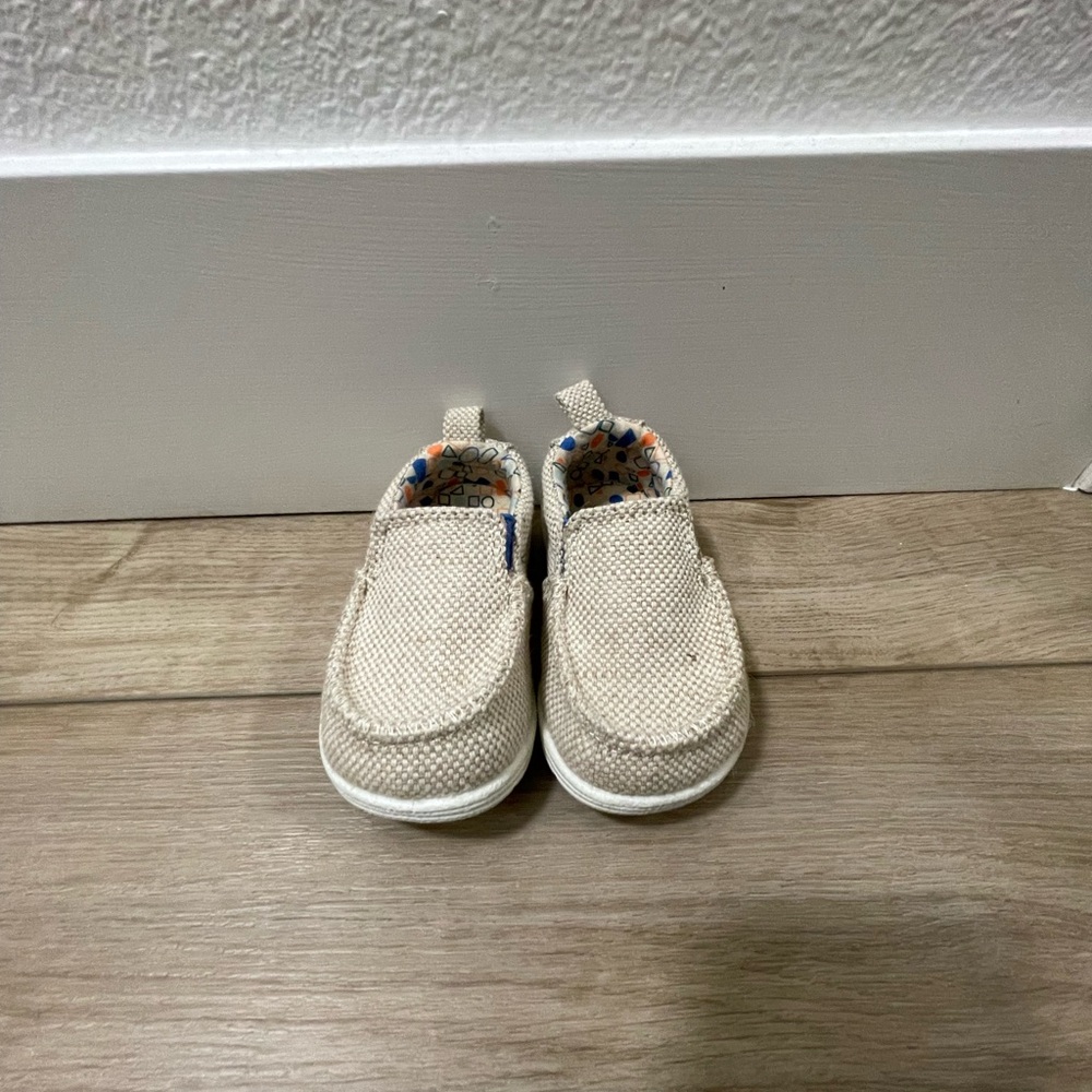 Cat & Jack Cream Moccasins for Kids